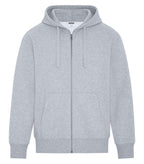 ATC WeRK WERK422, Heavyweight Fleece Full Zip Hoodie, Athletic Grey