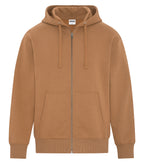 ATC WeRK WERK422, Heavyweight Fleece Full Zip Hoodie, Caramel