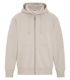 ATC WeRK WERK422, Heavyweight Fleece Full Zip Hoodie, Sand