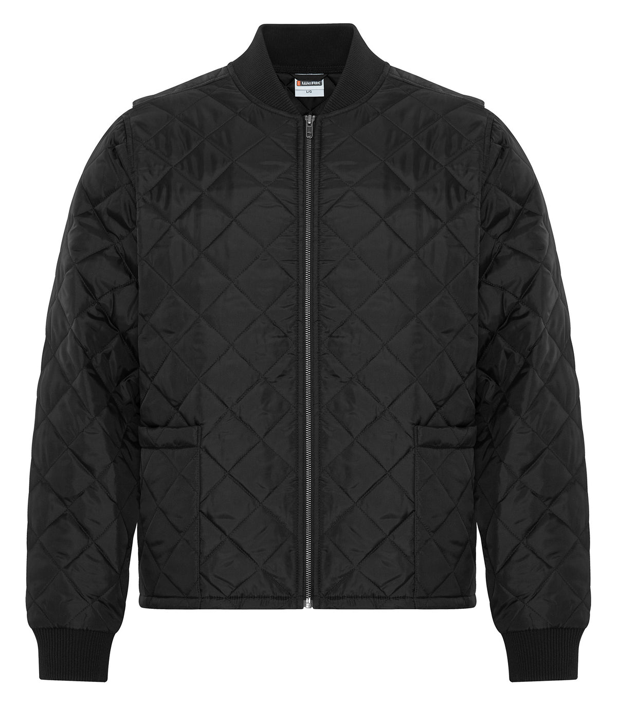 ATC WeRK WERK7611, Quilted Freezer Jacket, Black