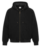 ATC WeRK WERK7645, Yukon Hooded Bomber Jacket, Black
