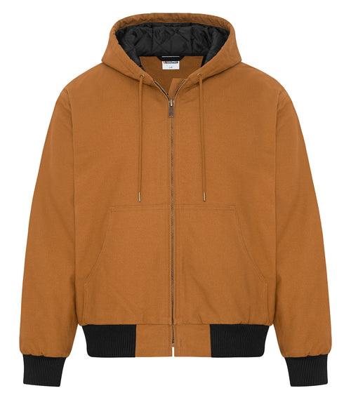 ATC WeRK WERK7645, Yukon Hooded Bomber Jacket, Caramel