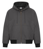 ATC WeRK WERK7645, Yukon Hooded Bomber Jacket, Grey