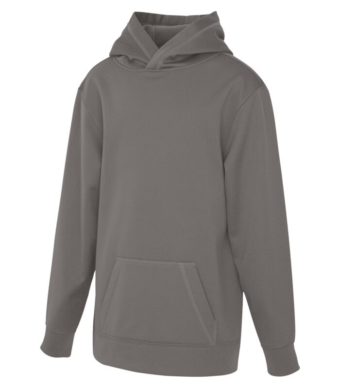 ATC Game Day Y2005, Fleece Yth Hooded, Coal Grey