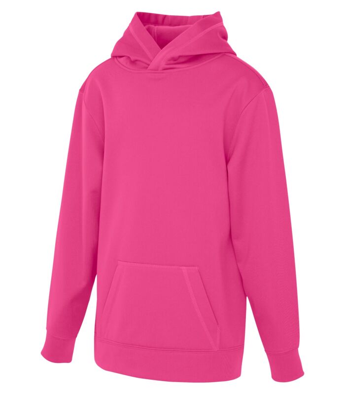 ATC Game Day Y2005, Fleece Yth Hooded, Extreme Pink