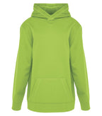 ATC Game Day Y2005, Fleece Yth Hooded, Lime Shock