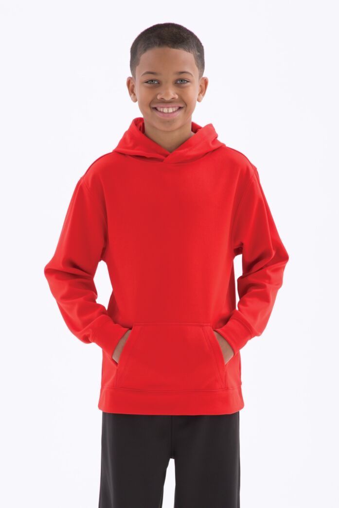 ATC Game Day Y2005, Fleece Yth Hooded, Charcoal Hthr