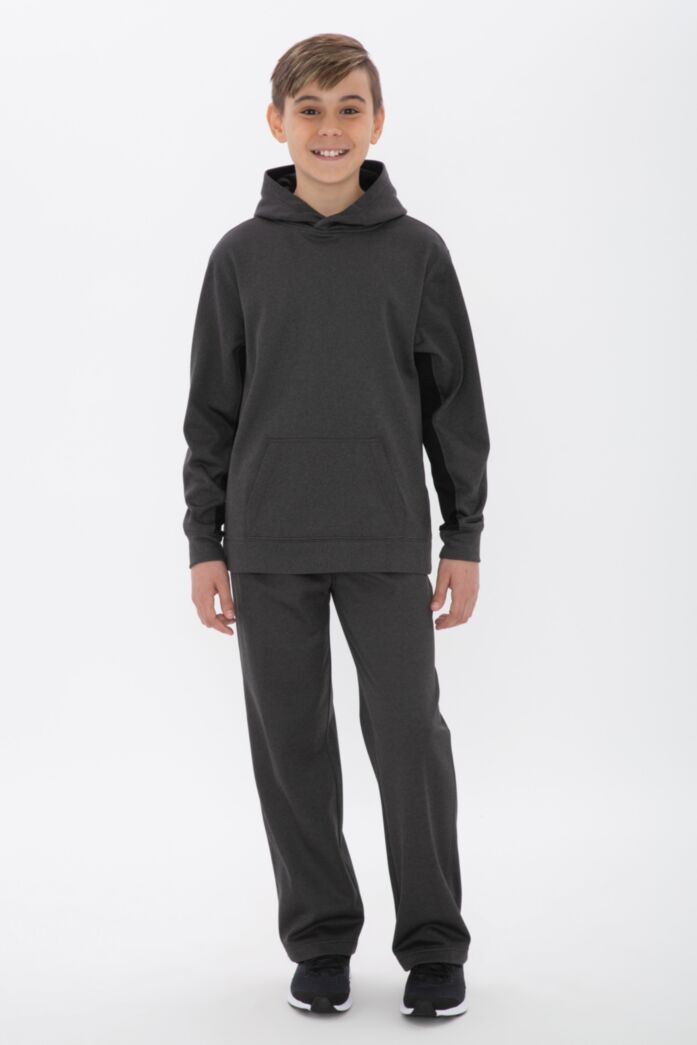 ATC Game Day Y2057, Fleece Yth Pant, Charcoal Hthr