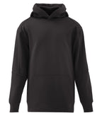 ATC Y220, Ptech Fleece Youth Hoodie, Black