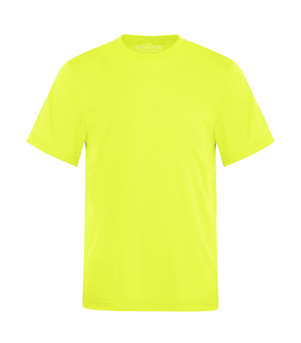 ATC Y350, Pro Team Short Sleeve Youth Tee, Extreme Yellow