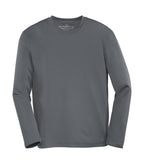 ATC Y350LS, Pro Team Long Sleeve Youth Tee, Coal Grey