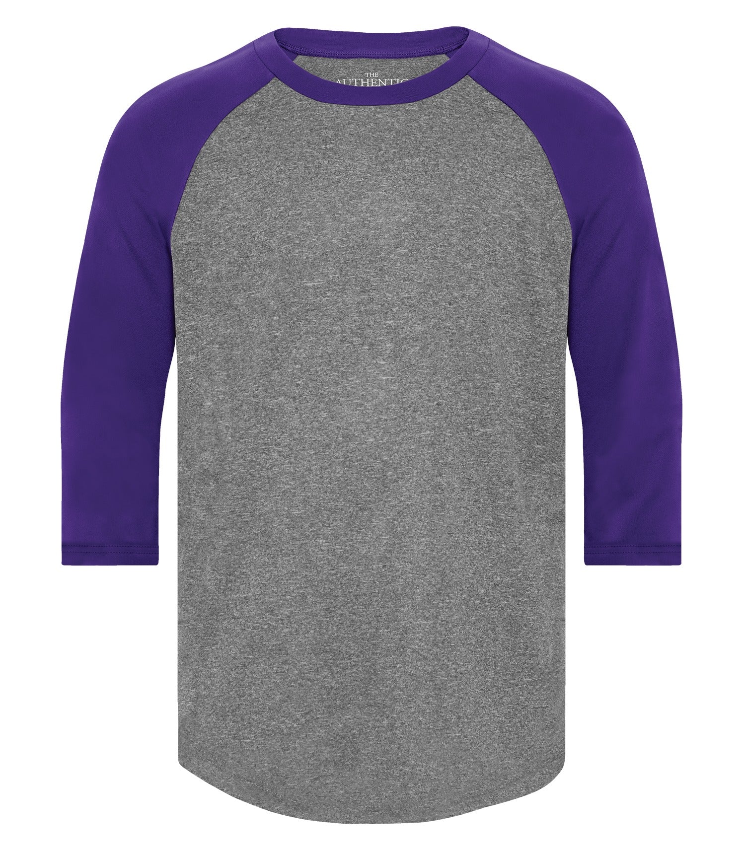 Charcoal Heather/Purple