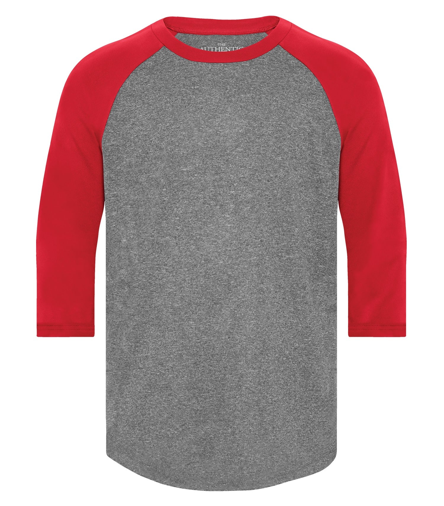 Charcoal Heather/True Red
