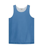 ATC Y3535, Pro Club Reversible Mesh Youth Tank Top, Carolina/White