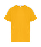 ATC Y3550, Pro Club Youth Tee, Gold/White