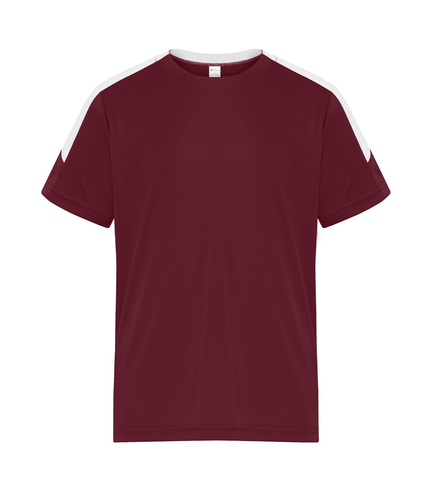 Maroon/White