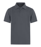 Coal Harbour Y445, Snag Resistant Youth Polo, Iron Grey
