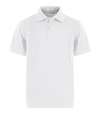 Coal Harbour Y445, Snag Resistant Youth Polo, White