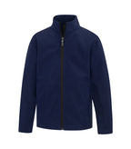 CH Essential Y7610, Water Repellent Soft Shell Youth Jacket, True Navy